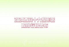 2024西安十大整形医院排行榜公布丨西安蛋壳肌诊所第一